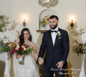 Rosanna & Layoun at Victoria Wedding Chapel Waterford MI wedding photograph