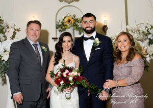 Rosanna & Layoun at Victoria Wedding Chapel Waterford MI wedding photograph