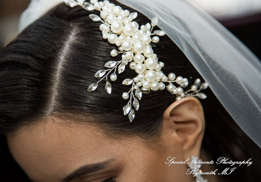 Rosanna & Layoun at Eddie Merlot Bloomfield Hills MI wedding photograph
