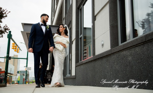 Rosanna & Layoun at Eddie Merlot Bloomfield Hills MI wedding photograph