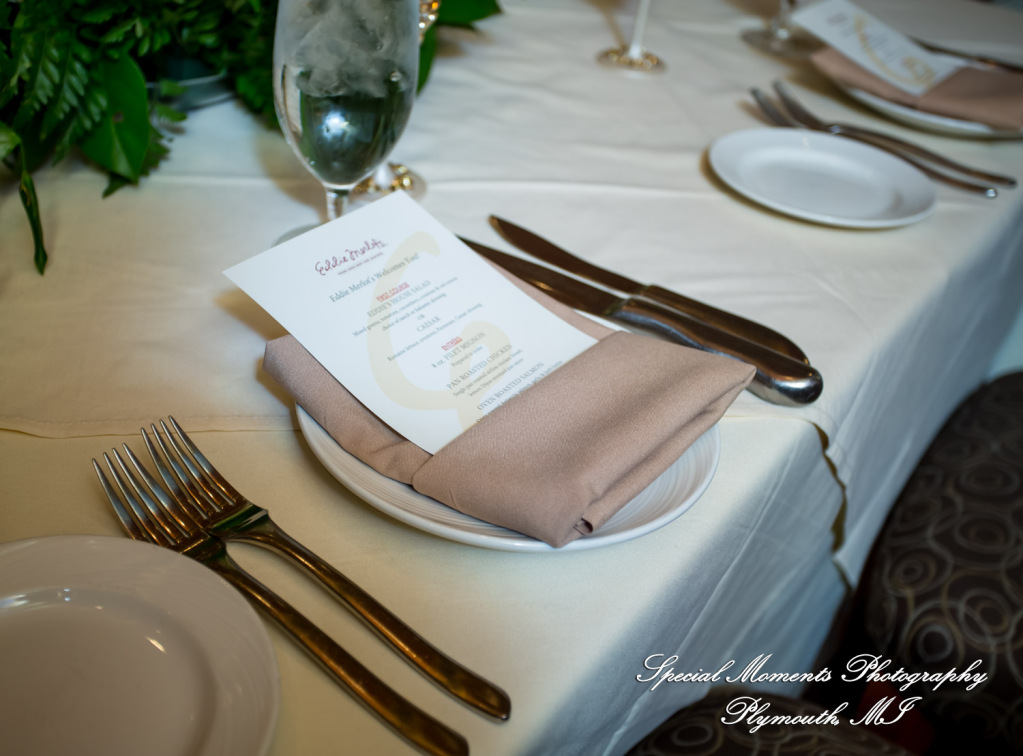 Rosanna & Layoun at Eddie Merlot Bloomfield Hills MI wedding photograph