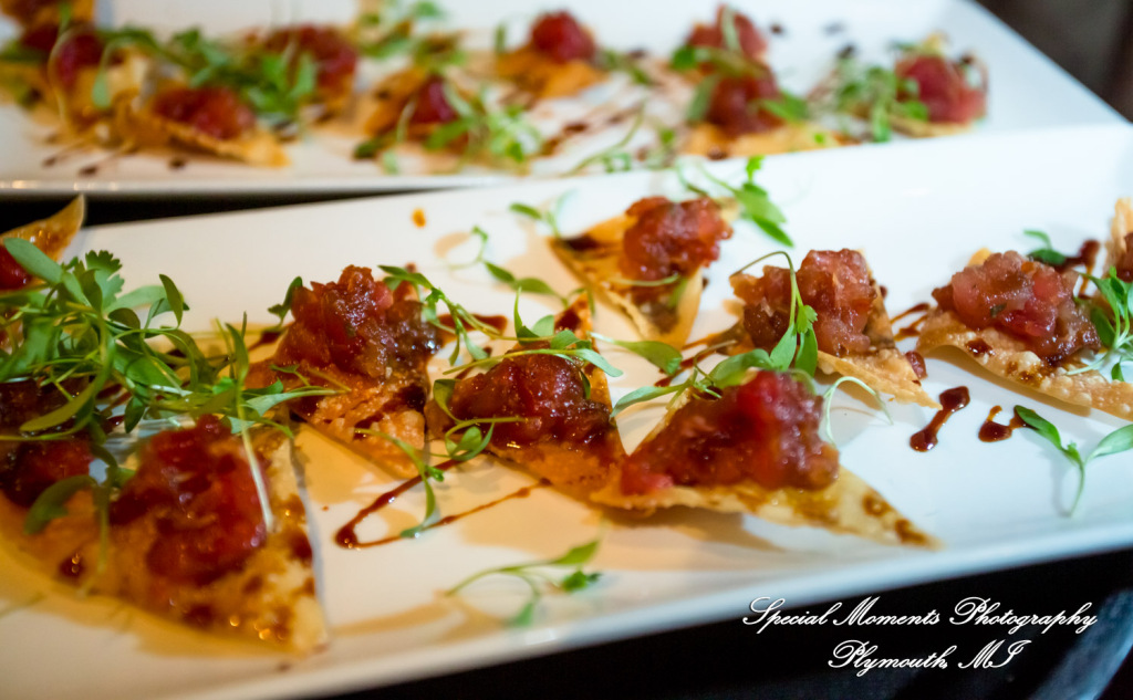 Rosanna & Layoun at Eddie Merlot Bloomfield Hills MI wedding photograph