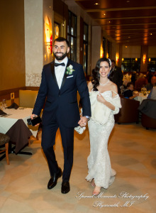 Rosanna & Layoun at Eddie Merlot Bloomfield Hills MI wedding photograph