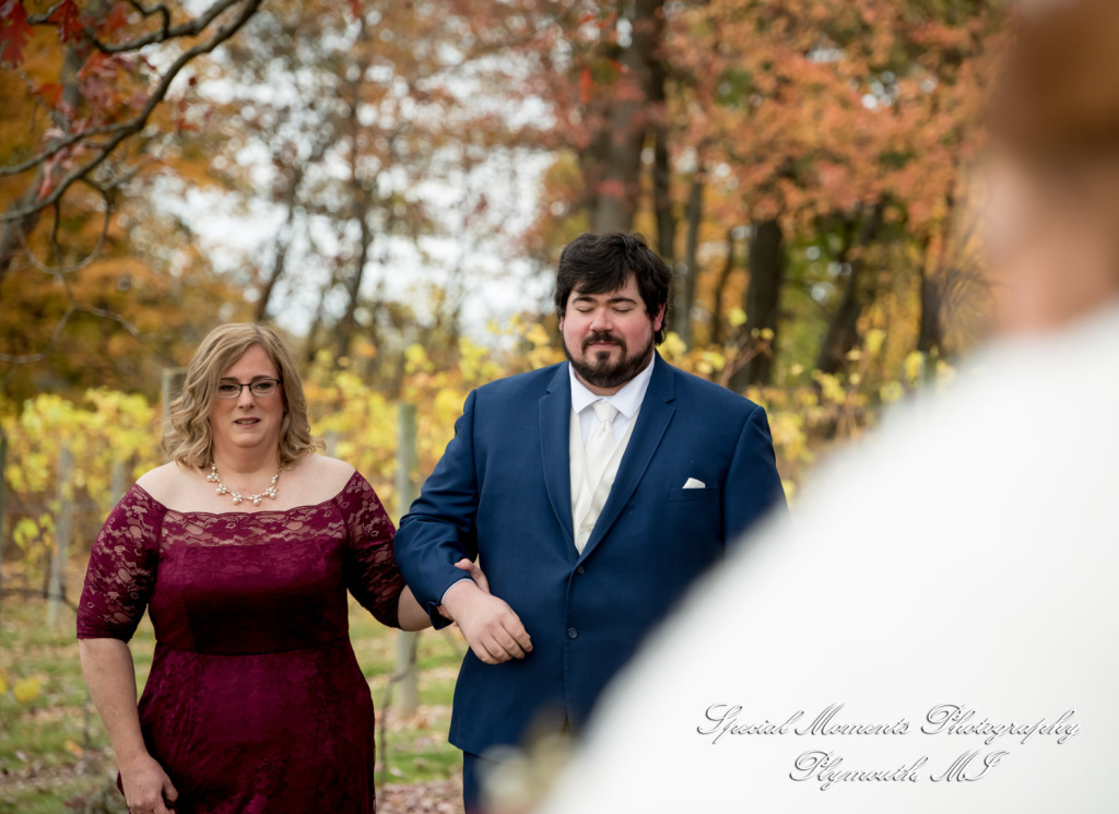 Jessica & Michael Day 1 at Westers Family Vineyard & Winery Rives Junction MI wedding photograph