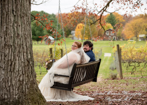 Jessica & Michael Day 1 at Westers Family Vineyard & Winery Rives Junction MI wedding photograph