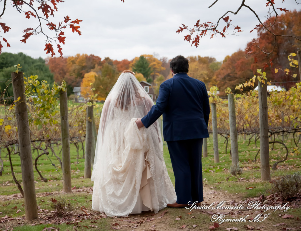 Jessica & Michael Day 1 at Westers Family Vineyard & Winery Rives Junction MI wedding photograph