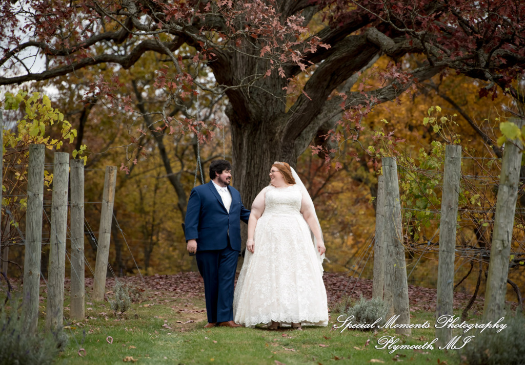 Jessica & Michael Day 1 at Westers Family Vineyard & Winery Rives Junction MI wedding photograph