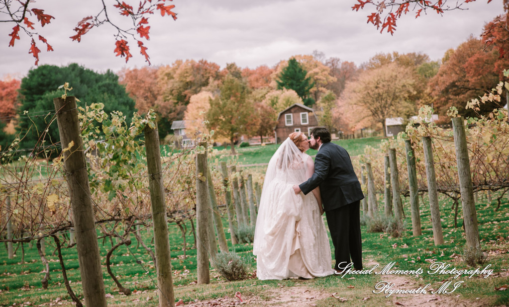 Jessica & Michael Day 1 at Westers Family Vineyard & Winery Rives Junction MI wedding photograph