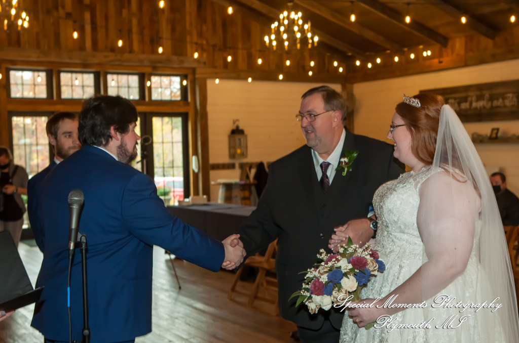 Jessica & Michael Day 1 at Westers Family Vineyard & Winery Rives Junction MI wedding photograph