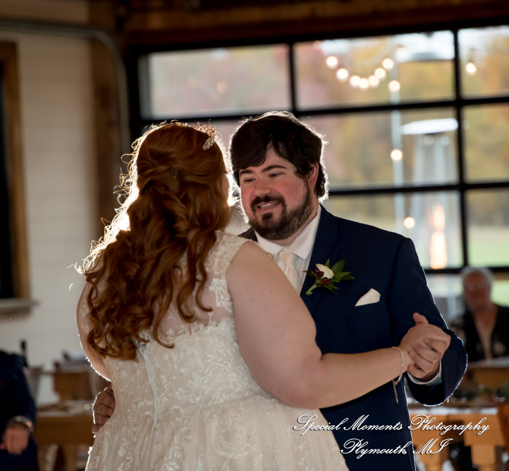 Jessica & Michael Day 1 at Westers Family Vineyard & Winery Rives Junction MI wedding photograph
