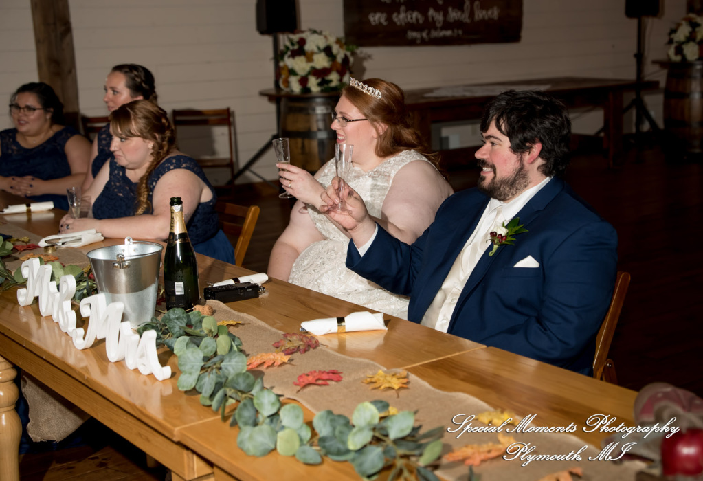 Jessica & Michael Day 1 at Westers Family Vineyard & Winery Rives Junction MI wedding photograph