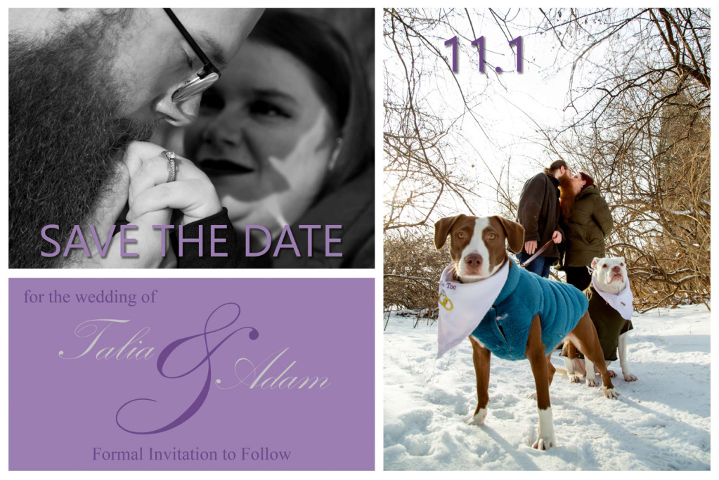 Save The Date Cards & Thank You Cards engagement photography