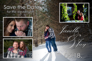 Save The Date Cards & Thank You Cards engagement photography