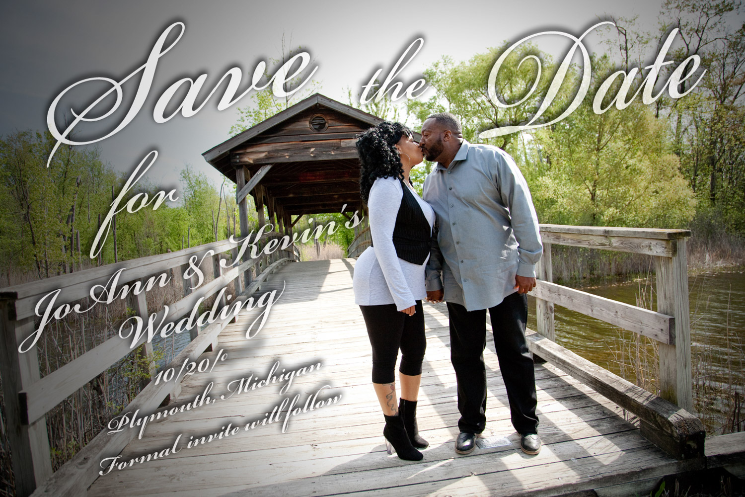 Save The Date Cards & Thank You Cards engagement photography