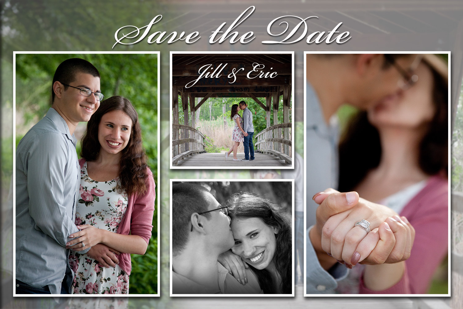 Save The Date Cards & Thank You Cards engagement photography