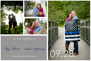 Save The Date Cards & Thank You Cards engagement photography