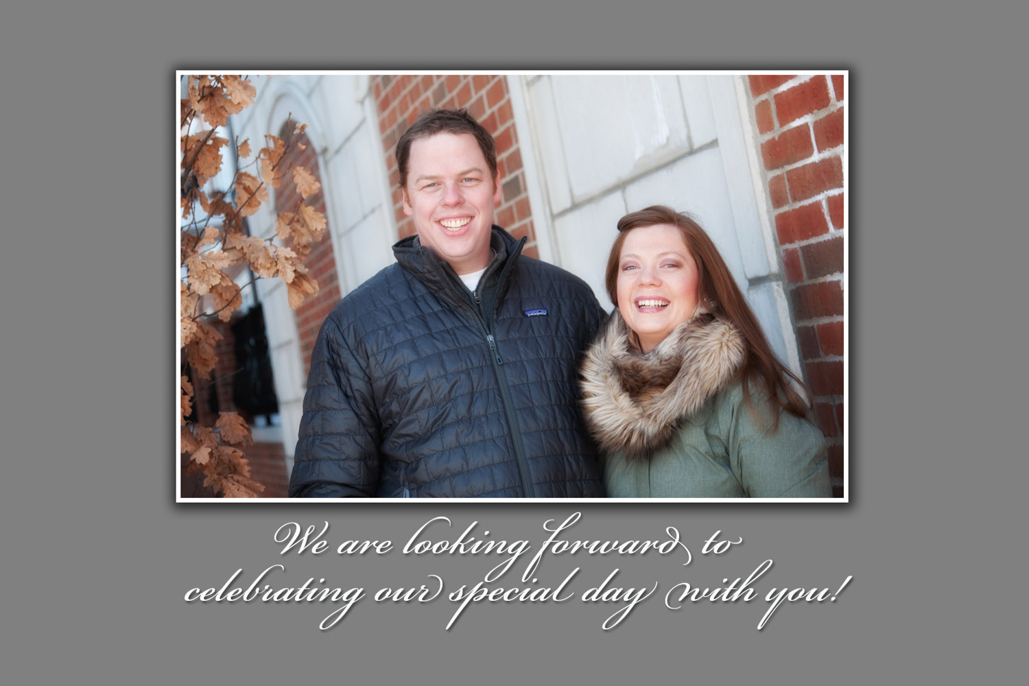 Save The Date Cards & Thank You Cards engagement photography