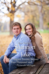 Save The Date Cards & Thank You Cards engagement photography