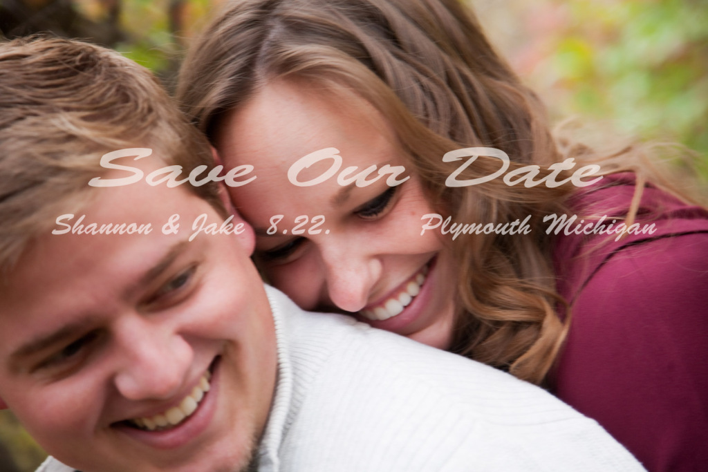 Save The Date Cards & Thank You Cards engagement photography