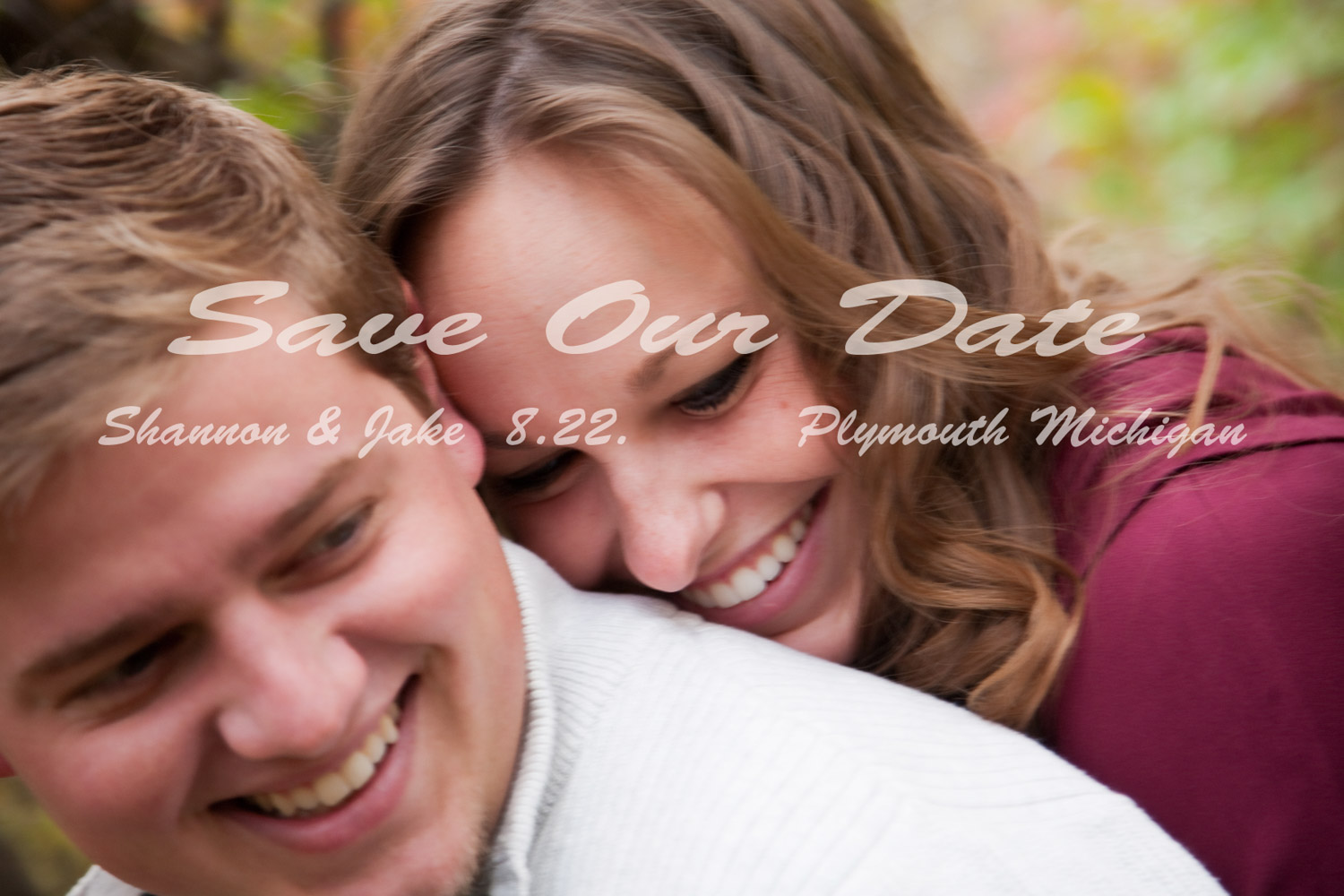 Save The Date Cards & Thank You Cards engagement photography
