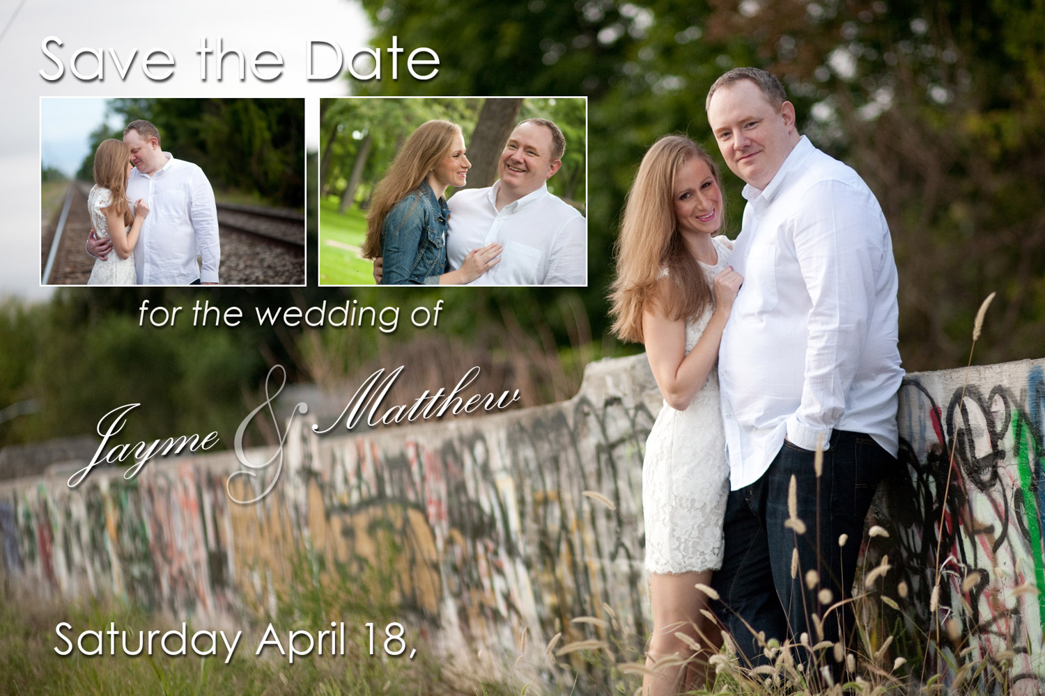 Save The Date Cards & Thank You Cards engagement photography