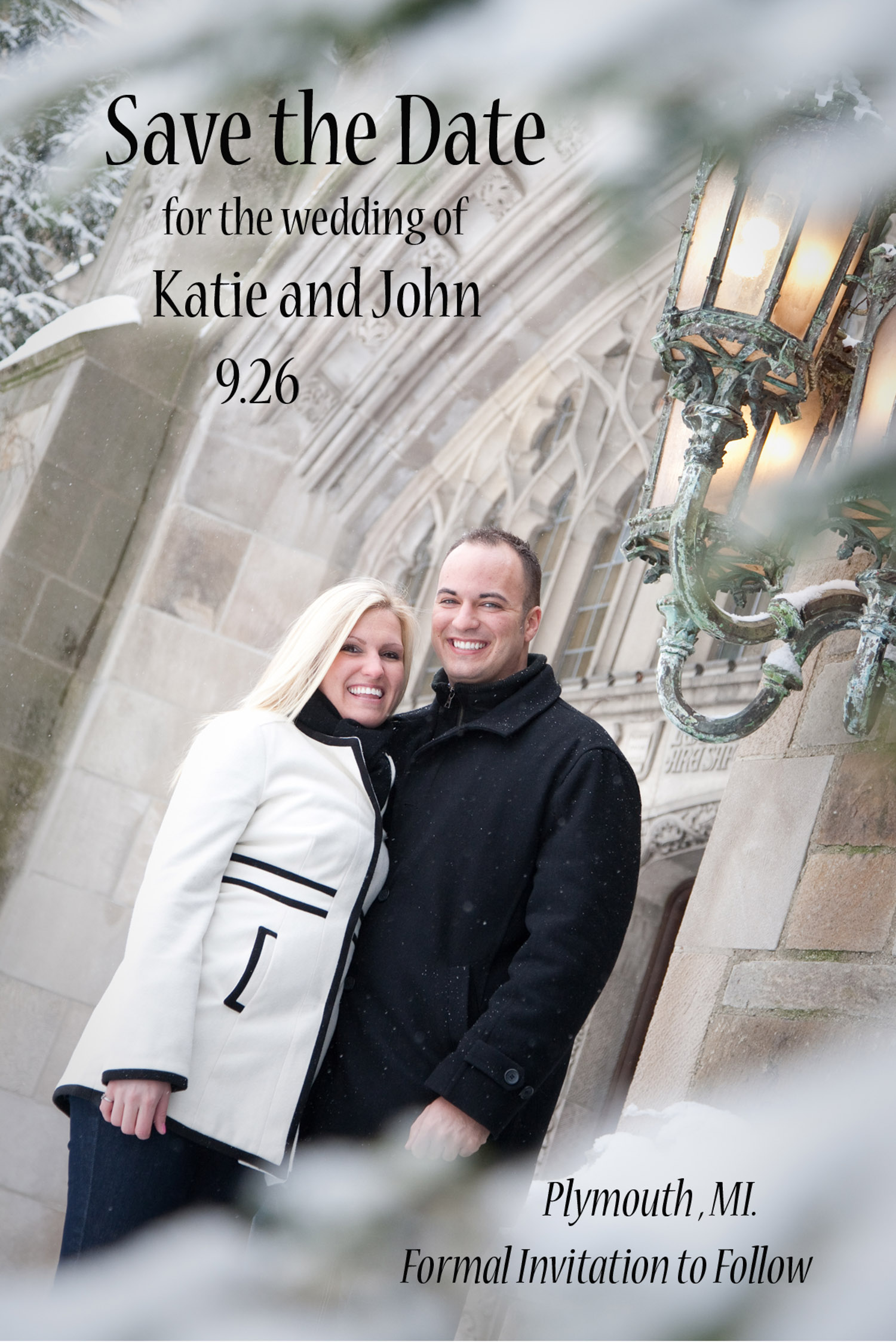 Save The Date Cards & Thank You Cards engagement photography