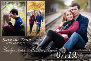 Save The Date Cards & Thank You Cards engagement photography
