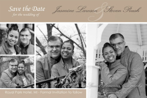 Save The Date Cards & Thank You Cards engagement photography