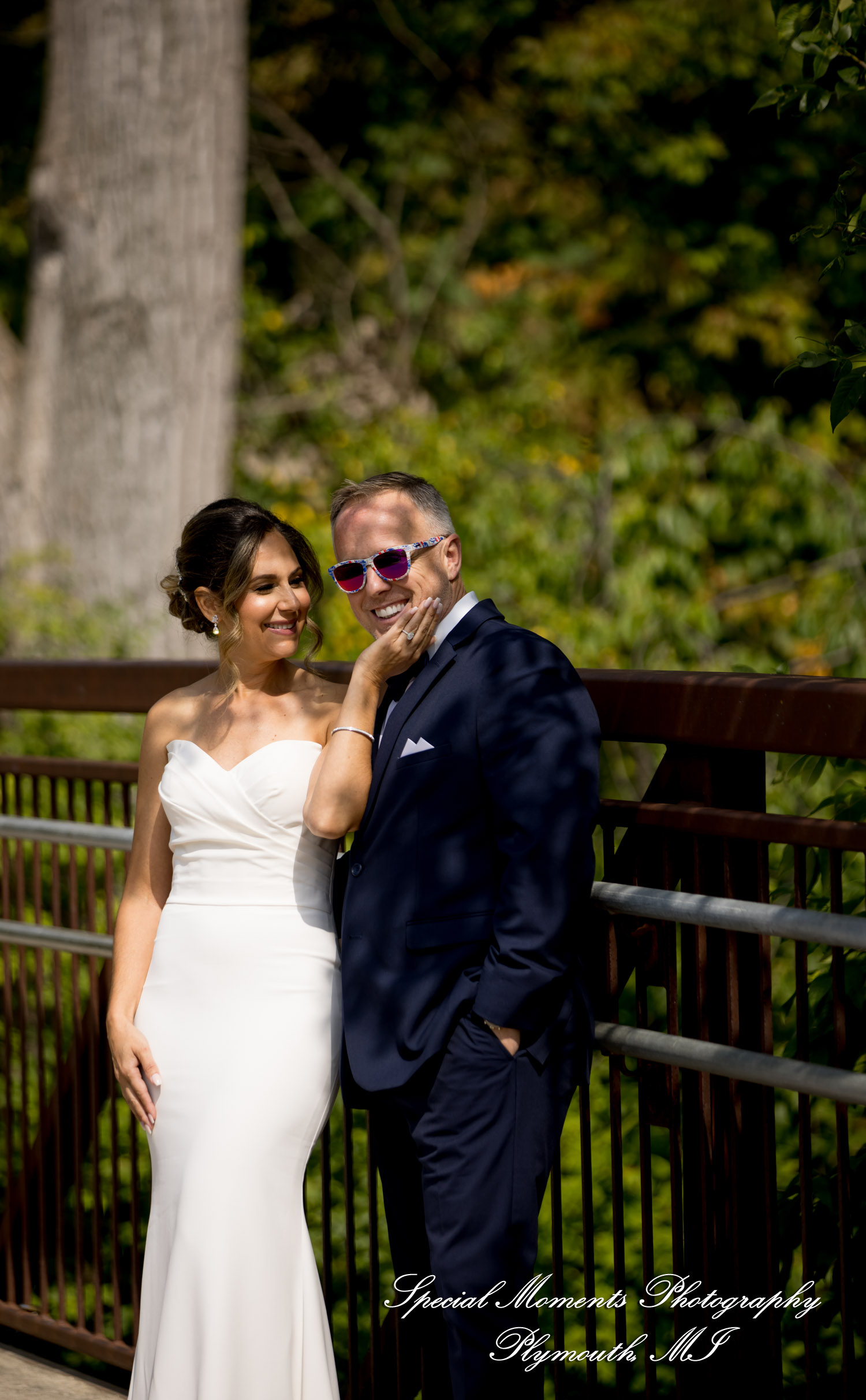 Kimberly & Dave at Royal Park Hotel Rochester MI wedding photography