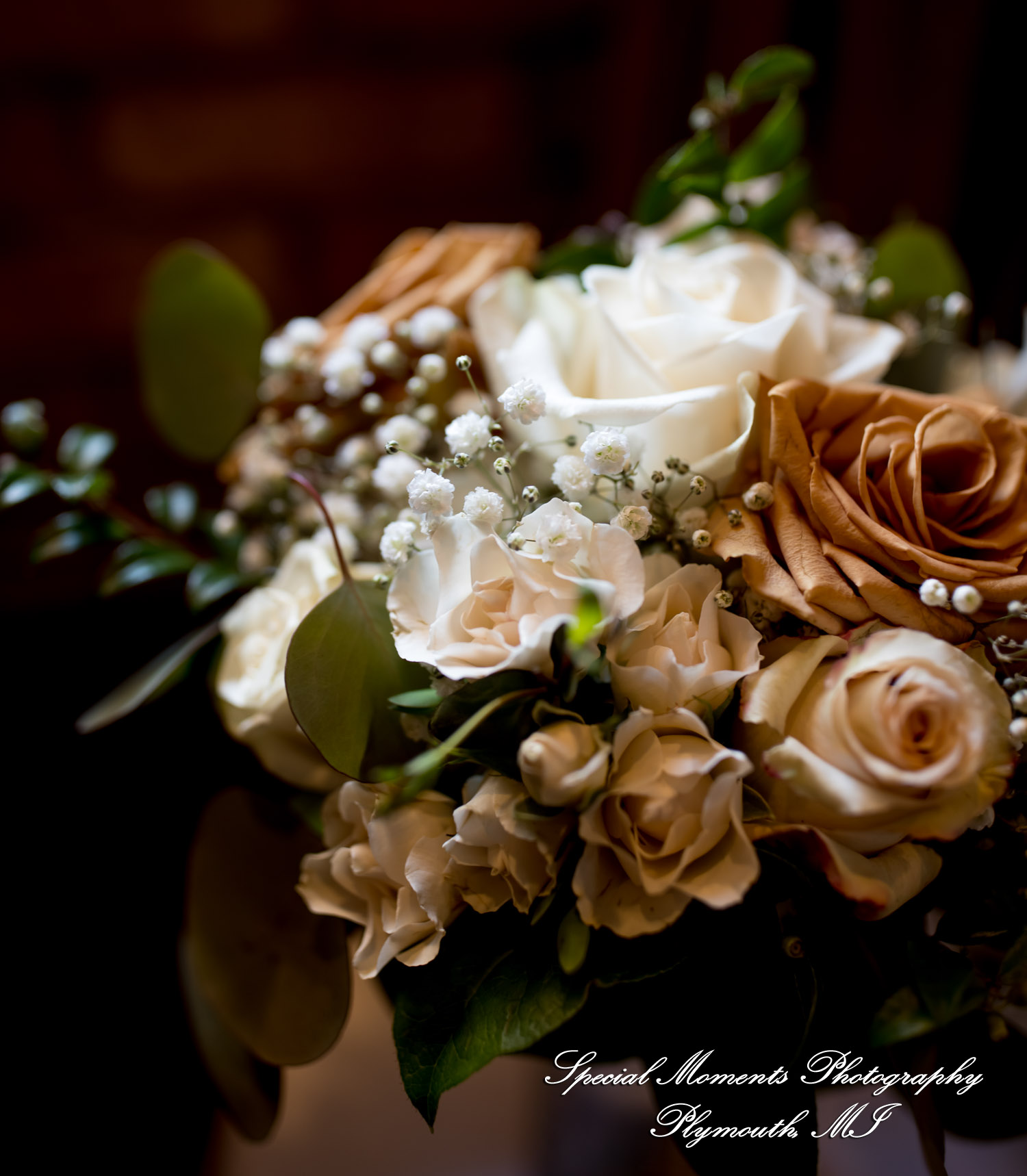 Kimberly & Dave at Cafe Cortina Farmington Hills MI wedding photography