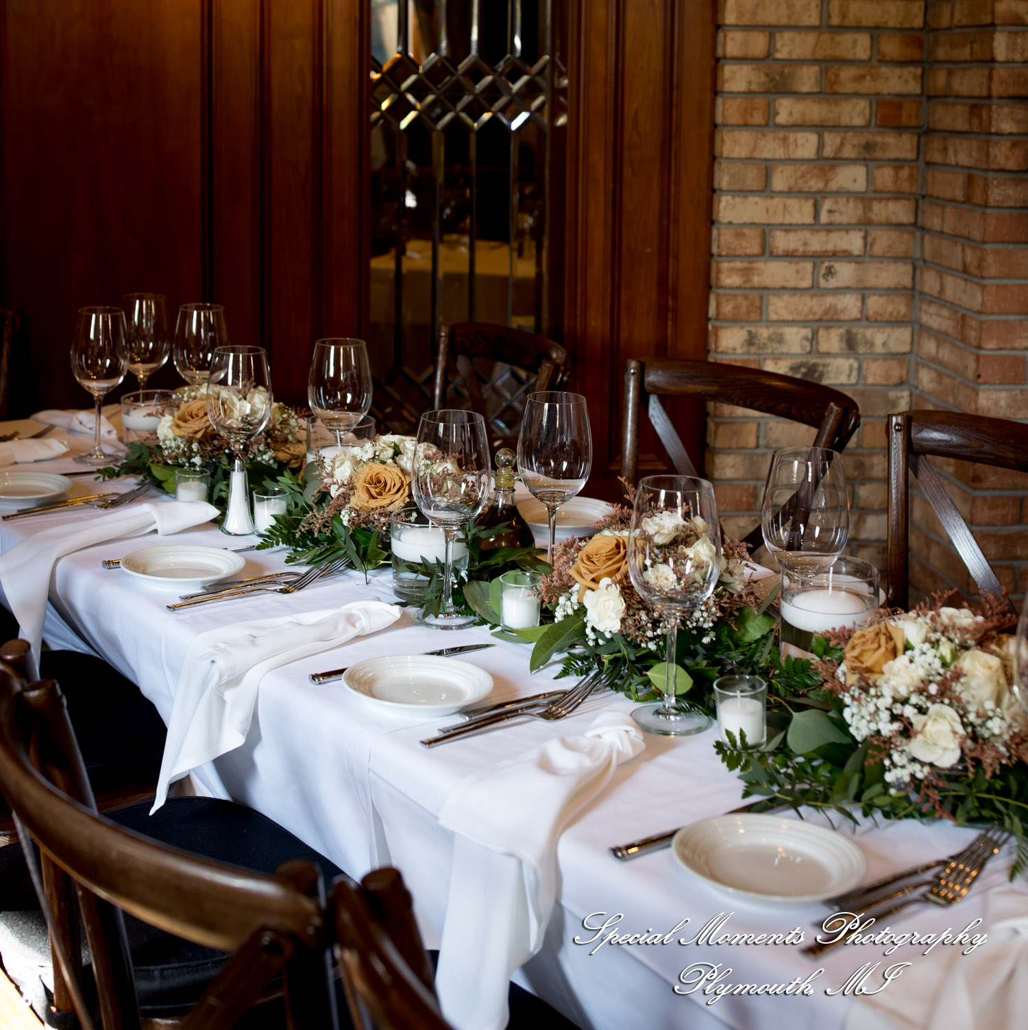 Kimberly & Dave at Cafe Cortina Farmington Hills MI wedding photography