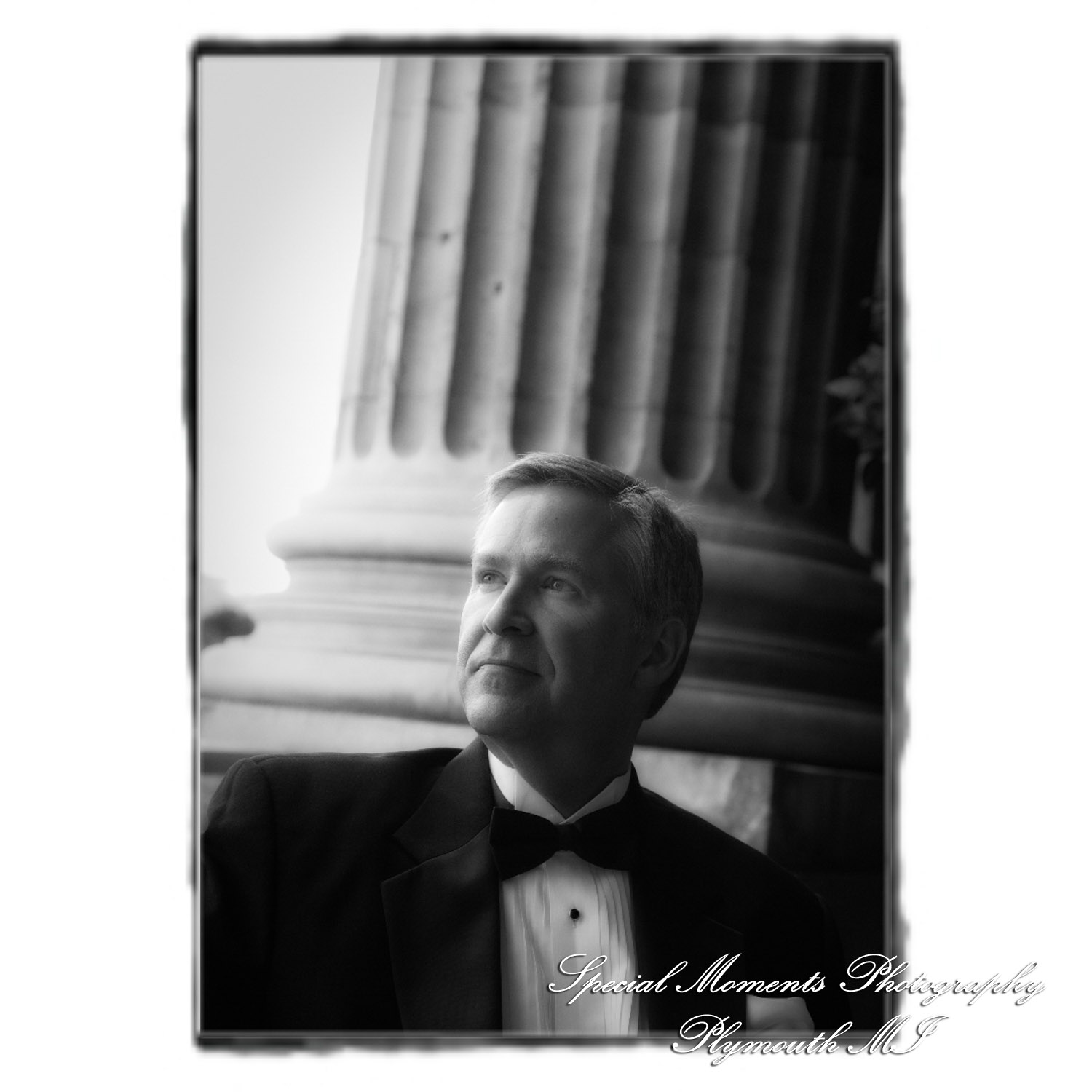 Fine Art Vintage Design - Mr. & Mrs. Bachman in the Streets of Paris France wedding album photography