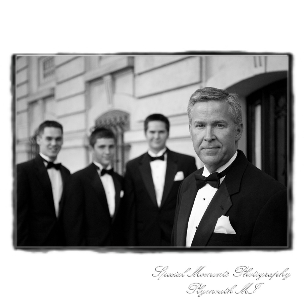 Fine Art Vintage Design - Mr. & Mrs. Bachman in the Streets of Paris France wedding album photography