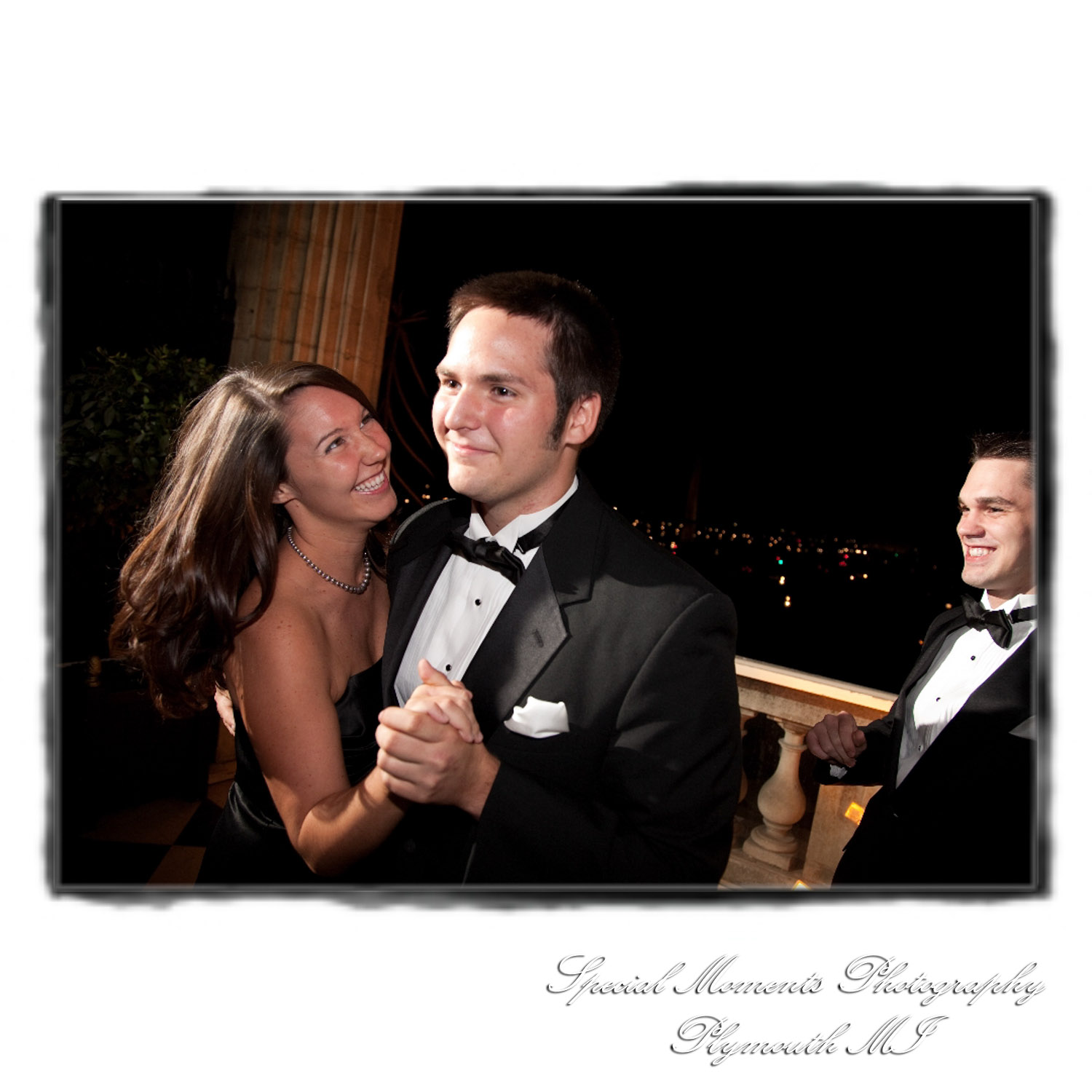 Fine Art Vintage Design - Mr. & Mrs. Bachman in the Streets of Paris France wedding album photography