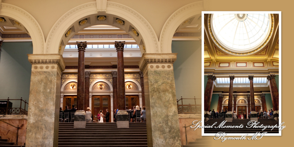 Coffee Table Design - Randy & Ashley at National Gallery London England wedding Album Design photograph