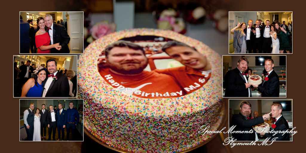 Coffee Table Design - Randy & Ashley at National Gallery London England wedding Album Design photograph