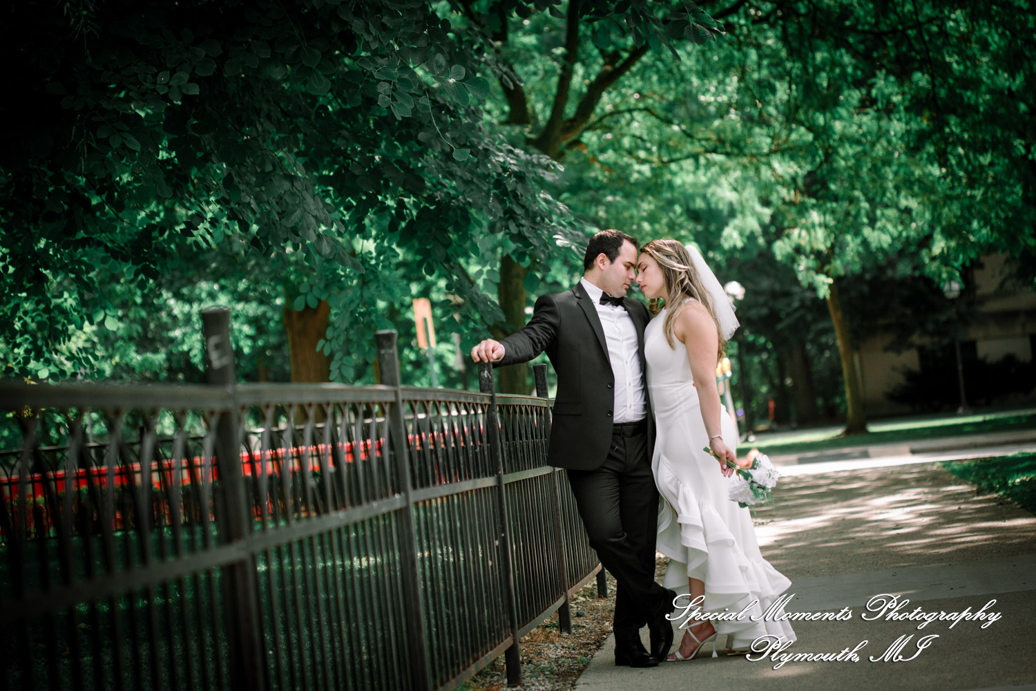 Jaenelle & Francisco at 15th District Court Ann Arbor MI wedding photography