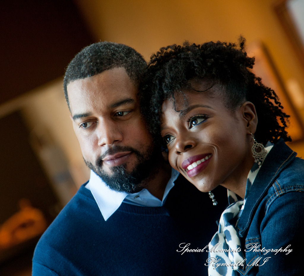 Rachel & Robert at DIA Detroit MI engagement photography