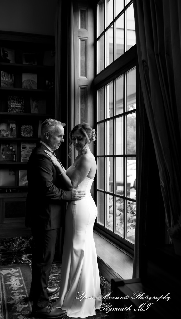 Kimberly & Dave at Royal Park Hotel Rochester MI wedding photography