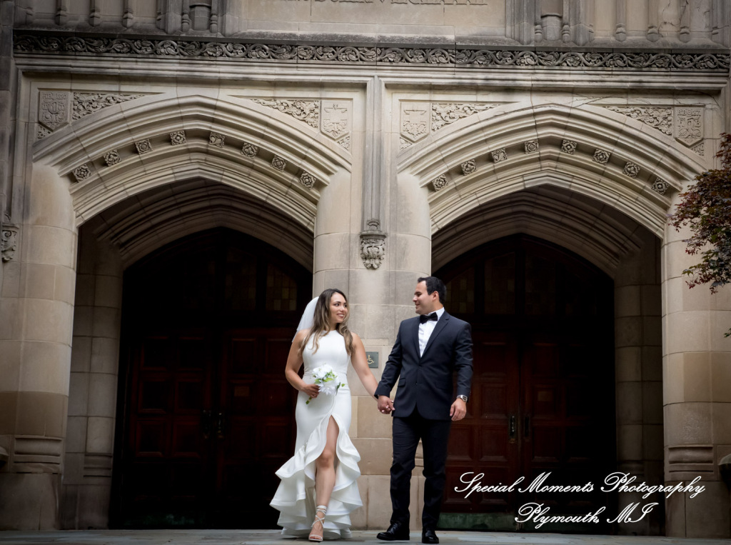 Jaenelle & Francisco at 15th District Court Ann Arbor MI wedding photography