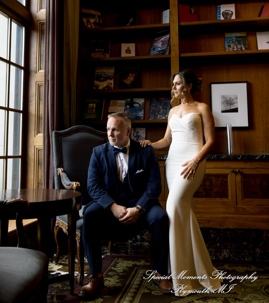 Kimberly & Dave at Royal Park Hotel Rochester MI wedding photography
