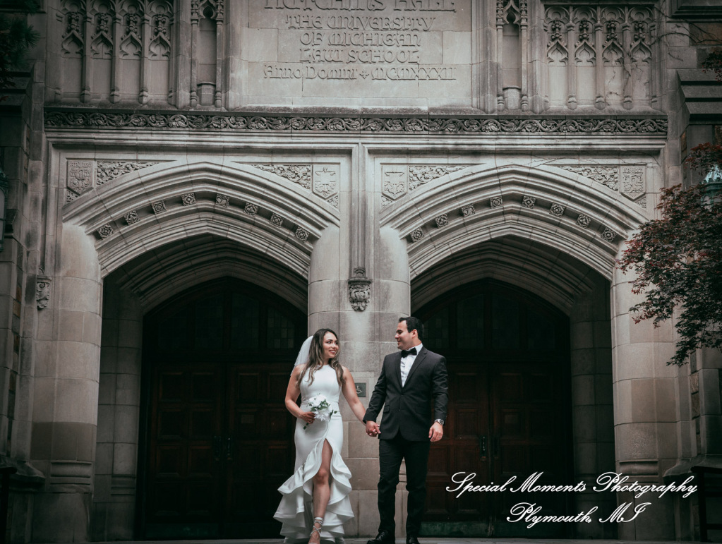 Jaenelle & Francisco at 15th District Court Ann Arbor MI wedding photography