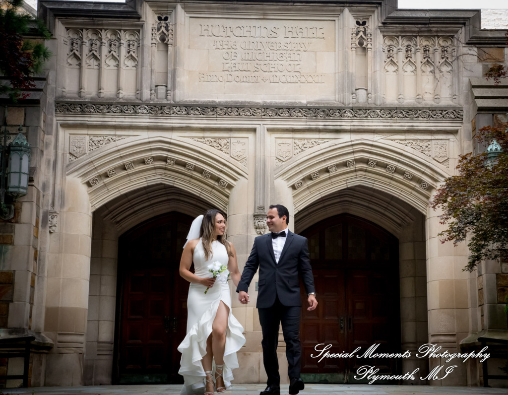 Jaenelle & Francisco at 15th District Court Ann Arbor MI wedding photography