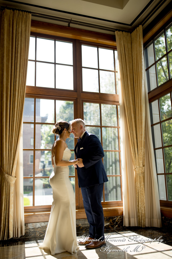 Kimberly & Dave at Royal Park Hotel Rochester MI wedding photography