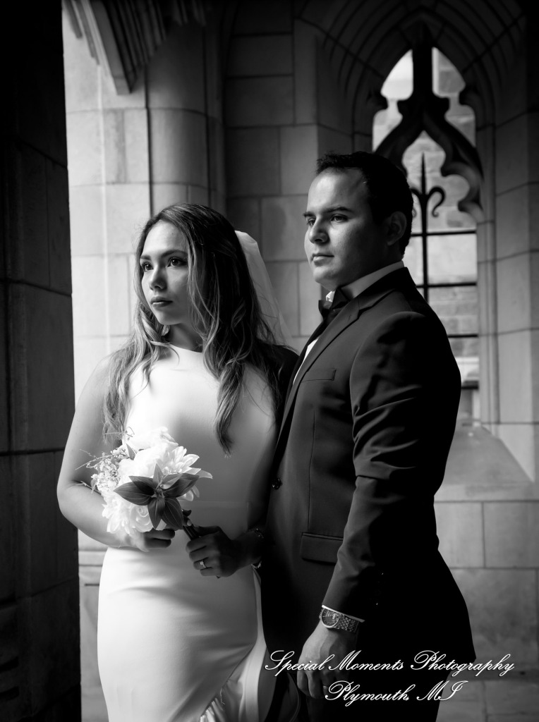 Jaenelle & Francisco at 15th District Court Ann Arbor MI wedding photography