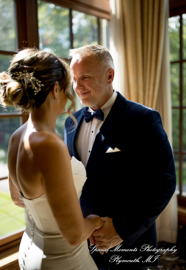 Kimberly & Dave at Royal Park Hotel Rochester MI wedding photography