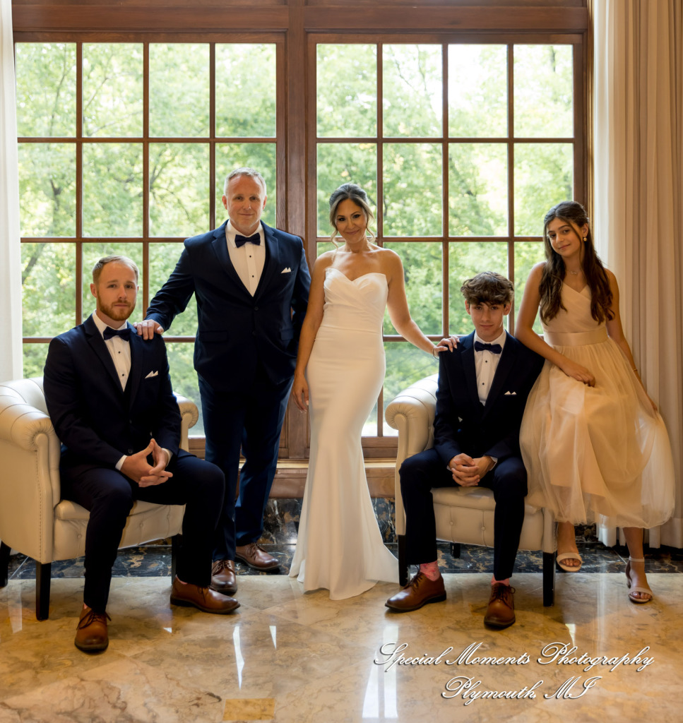 Kimberly & Dave at Royal Park Hotel Rochester MI wedding photography