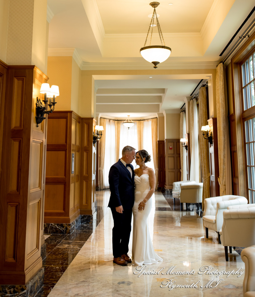 Kimberly & Dave at Royal Park Hotel Rochester MI wedding photography