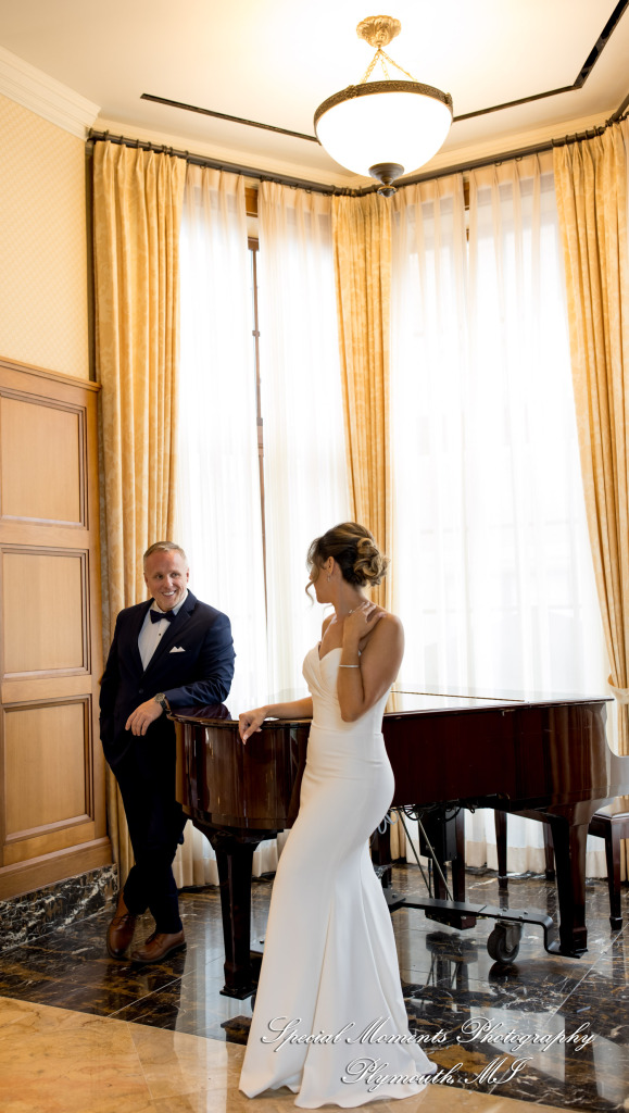 Kimberly & Dave at Royal Park Hotel Rochester MI wedding photography