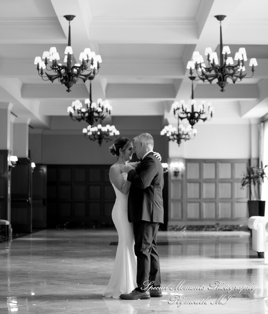 Kimberly & Dave at Royal Park Hotel Rochester MI wedding photography